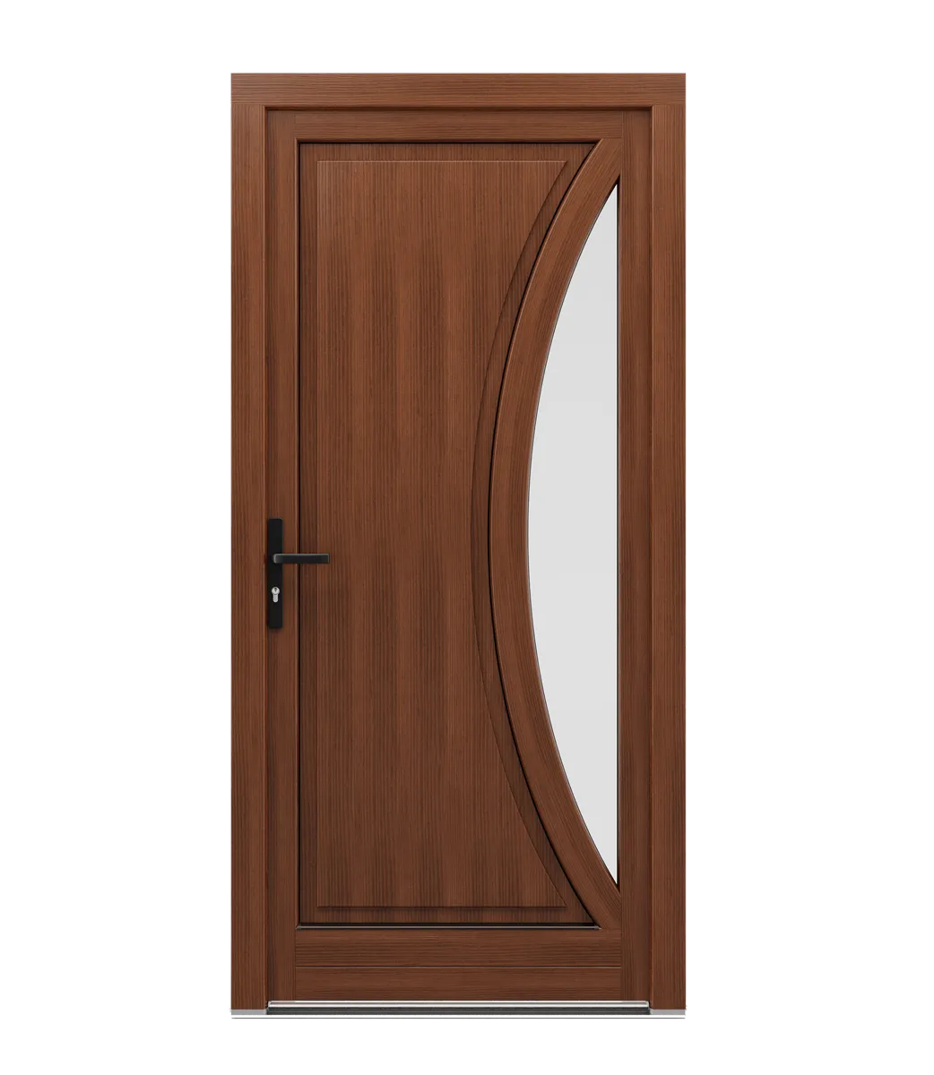 Stabiliseringselement i trädörrar